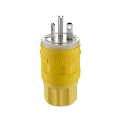 LEVITON Electrical Plugs Wetguard 24-20P Plug 14W17